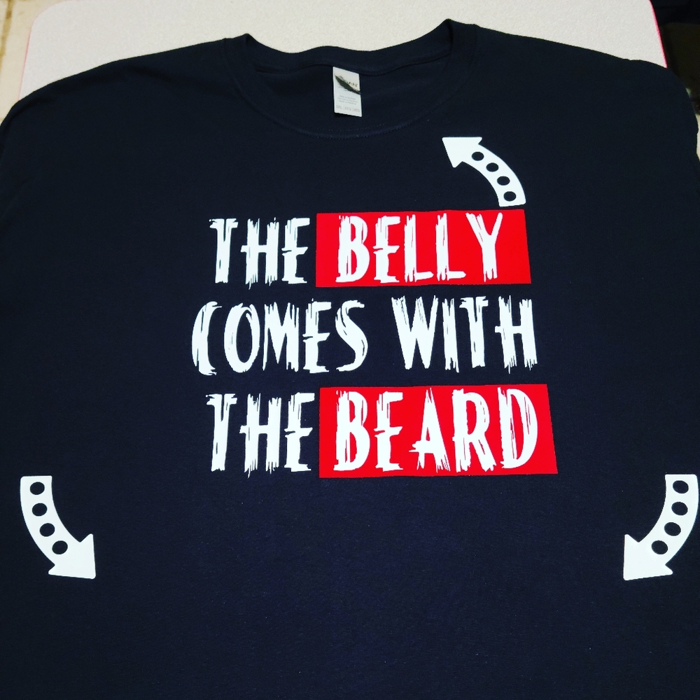 Mens Beard Boss t shirt